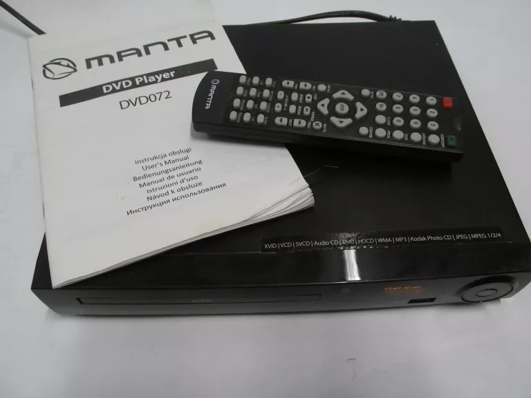 ODTWARZACZ DVD MANTA DVD072