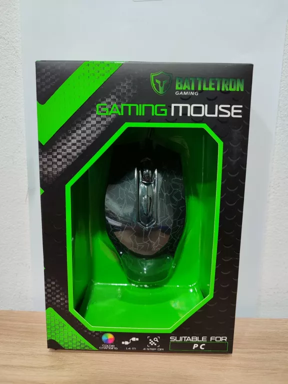 MYSZKA PRZEWODOWA BATTLETRON GAMING MOUSE SENSOR OPTYCZNY