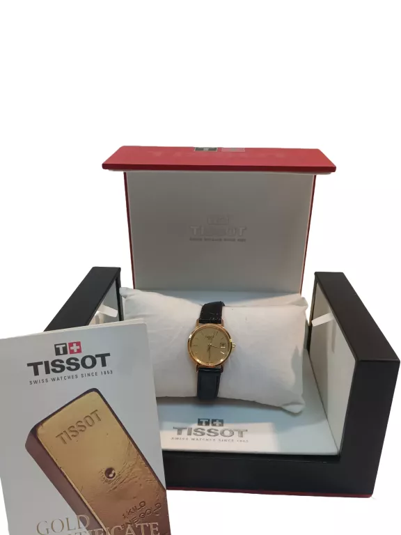 ZŁOTY ZEGAREK TISSOT GOLDRUN GOLD 18K