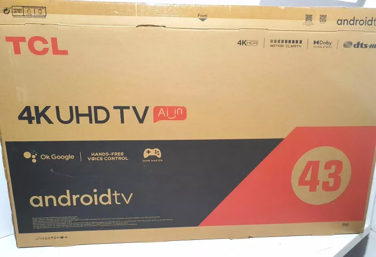 TELEWIZOR TCL 43P725 LED ANDROID TV