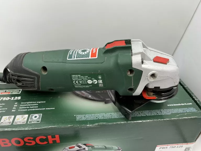 SZLIFIERKA KĄTOWA BOSCH PWS 750-125