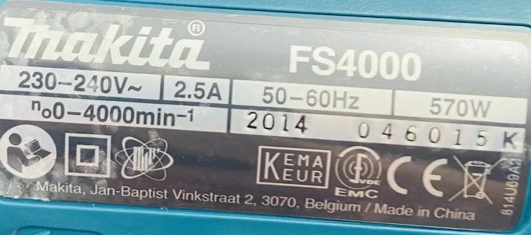WKRĘTARKA ELEKTRONICZNA FS4000 MAKITA