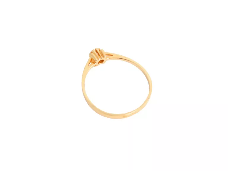 PIEKNY ZŁOTY PIERŚCIONEK P. 585 1.29G R 15