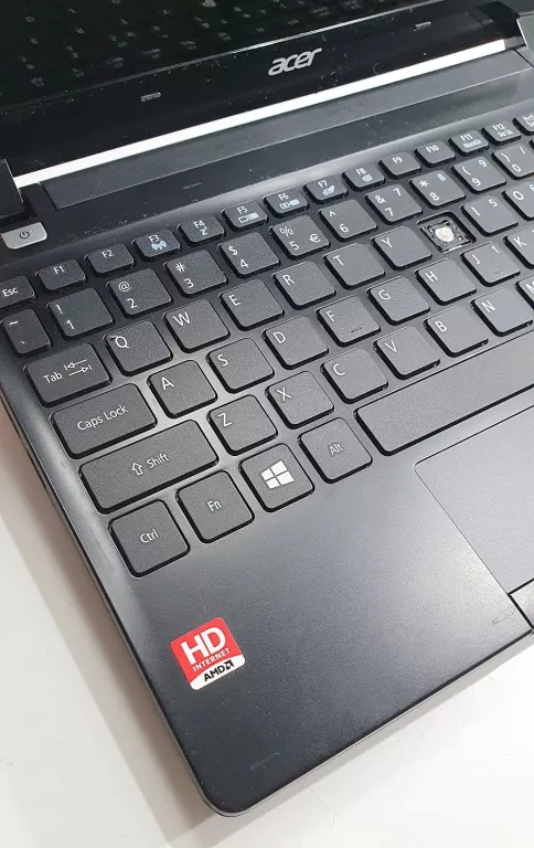 LAPTOP ACER ASPIRE ONE /ŁADOWARKA/BRAK KLAWISZA
