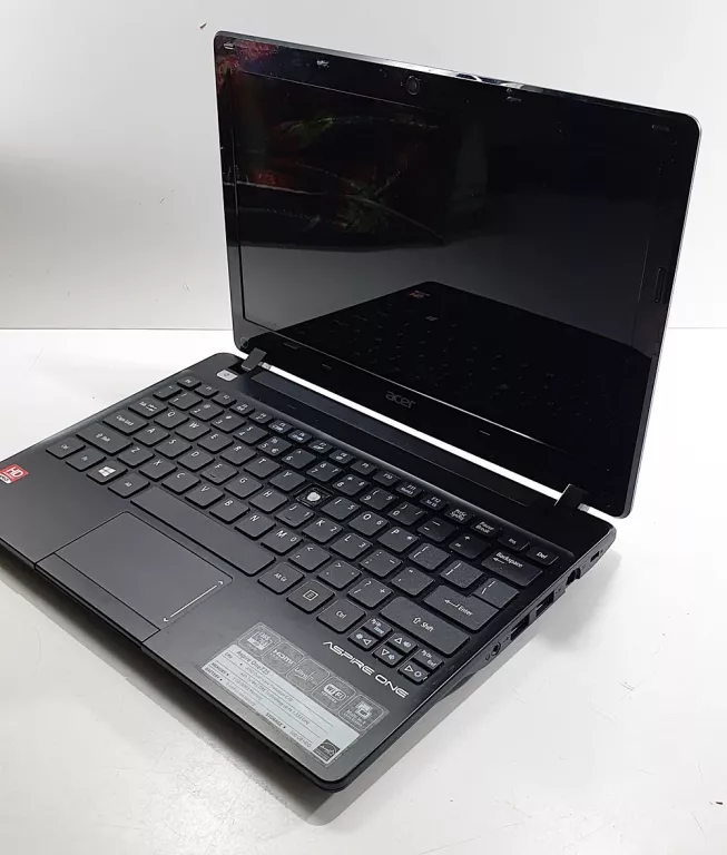 LAPTOP ACER ASPIRE ONE /ŁADOWARKA/BRAK KLAWISZA