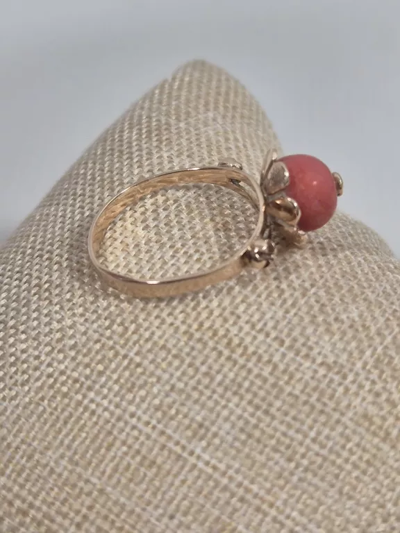 zloty-pierscionek-koral-pr-585-roz-17-stan-11323-2