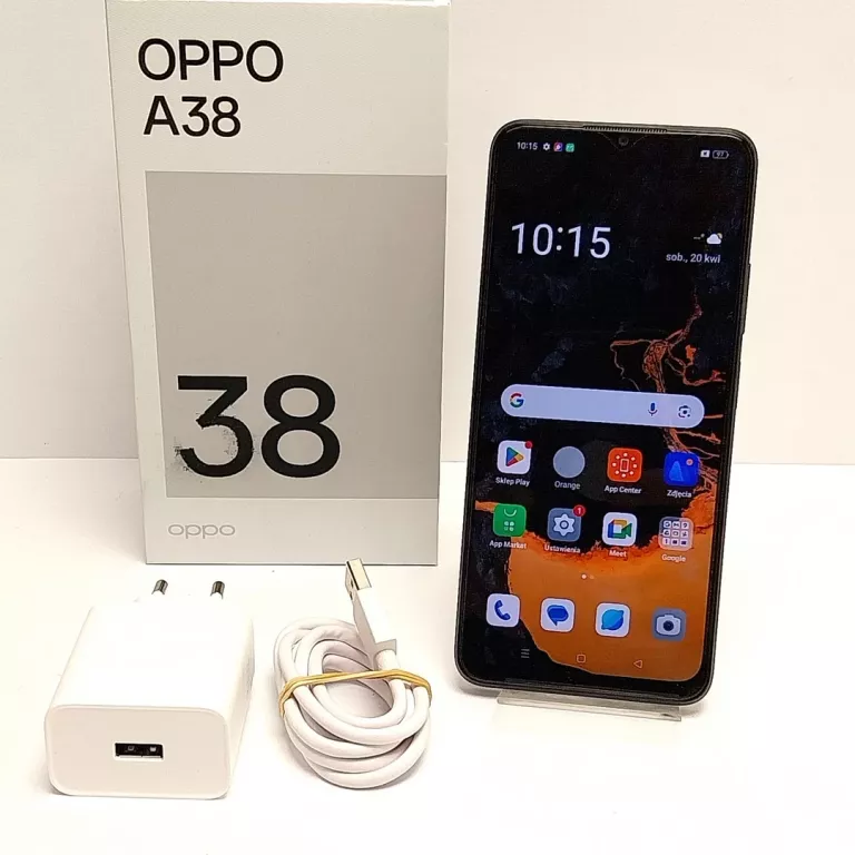 TELEFON OPPO A38 4/128GB + KOMPLET - ORANGE