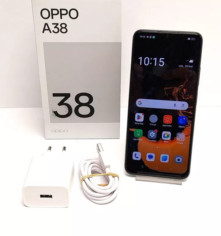 TELEFON OPPO A38 4/128GB + KOMPLET - ORANGE