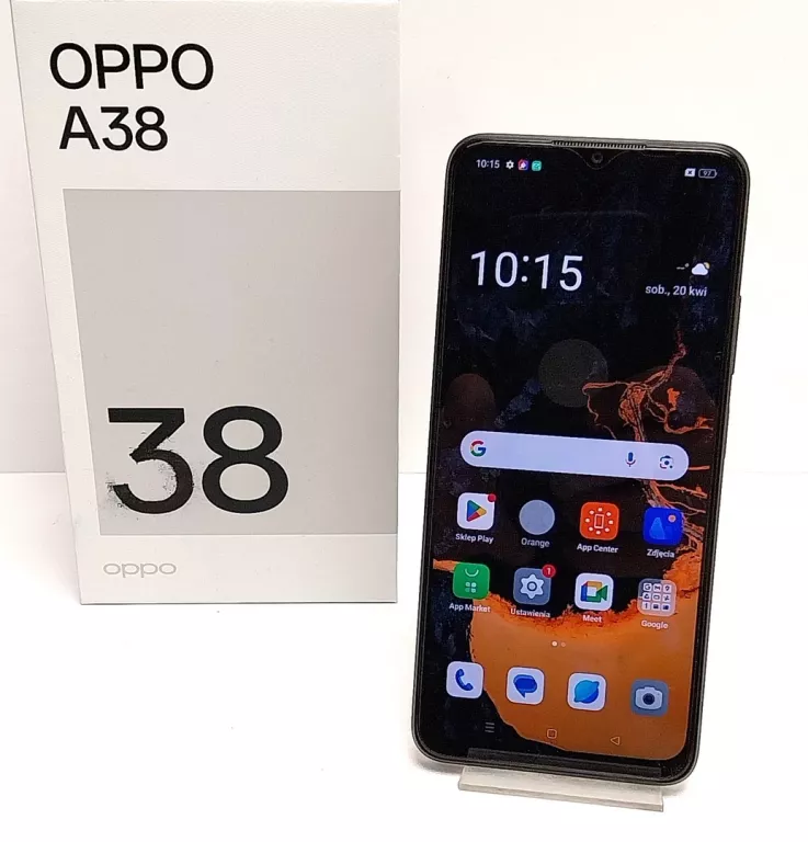 TELEFON OPPO A38 4/128GB + KOMPLET - ORANGE