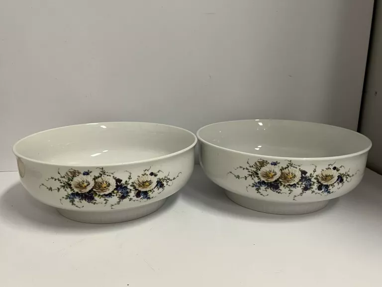 DWIE MISY PORCELANOWE HENNEBERG PORZELLAN 1777 NIEMCY