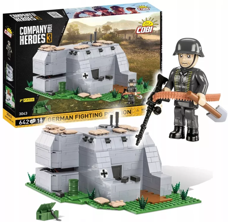 COBI 3043 COMPANY OF HEROES 3 NIEMIECKI BUNKIER [231219016]