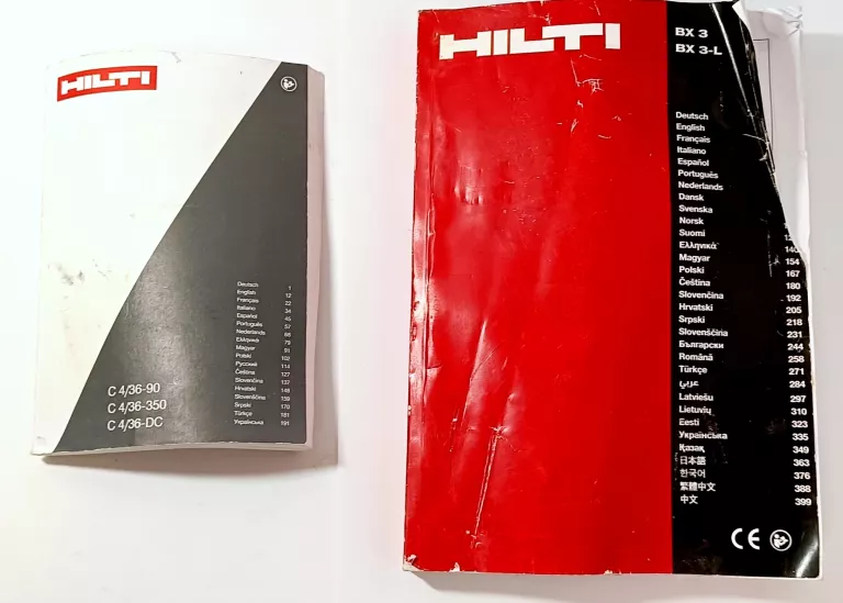 OSADZAK AKUMULATOROWY GWOŹDZIARKA HILTI BX 3-L