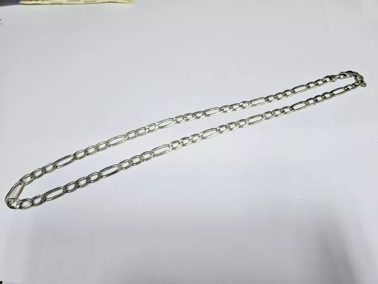 ŁAŃCUSZEK SREBRNY PANCERKA P.925 19,62G 55 CM