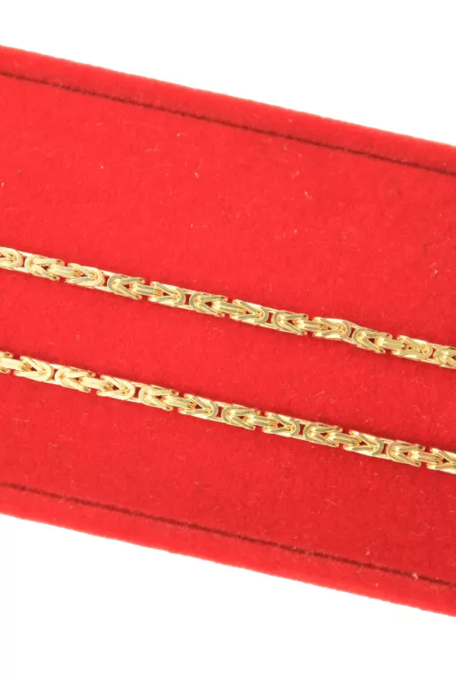 ZŁOTY ŁAŃCUSZEK Ł5 KRÓLEWSKI 18,57 G 60 CM