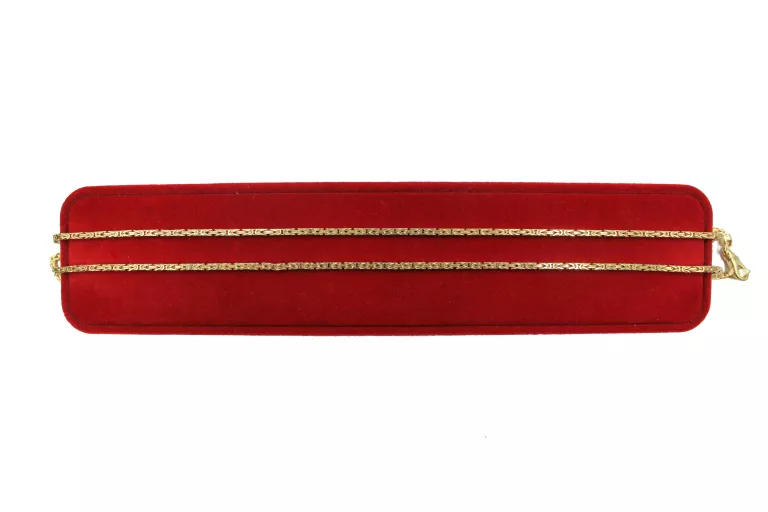 ZŁOTY ŁAŃCUSZEK Ł5 KRÓLEWSKI 18,57 G 60 CM