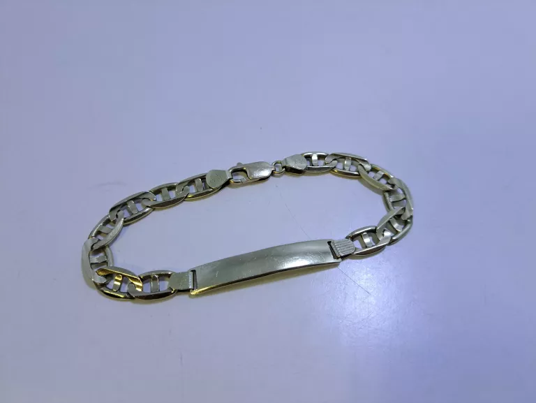 ZŁOTA BRANSOLETKA 20,99G 585 21CM