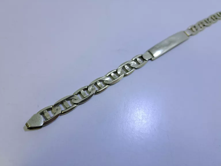 ZŁOTA BRANSOLETKA 20,99G 585 21CM