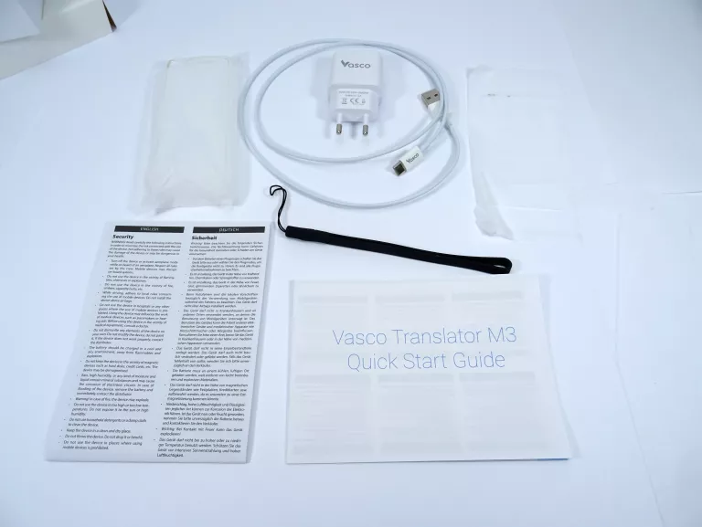 ELEKTRONICZNY TŁUMACZ MOWY VASCO ELECTRONICS M3 BUE OCEAN KOMPLET