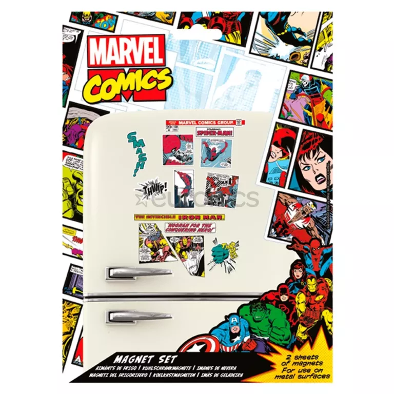ZESTAW MAGNESÓW MARVEL COMICS 23 SZTUKI