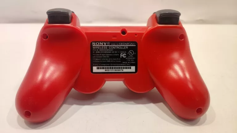 PAD DO PS3  SONY CECHZC2U A1 CZERWONY IDEAŁ
