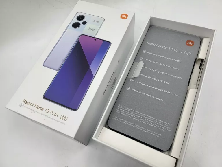 TELEFON XIAOMI REDMI NOTE 13 PRO+ 5G 12GB/512GB KOMPLET// TMOBILE