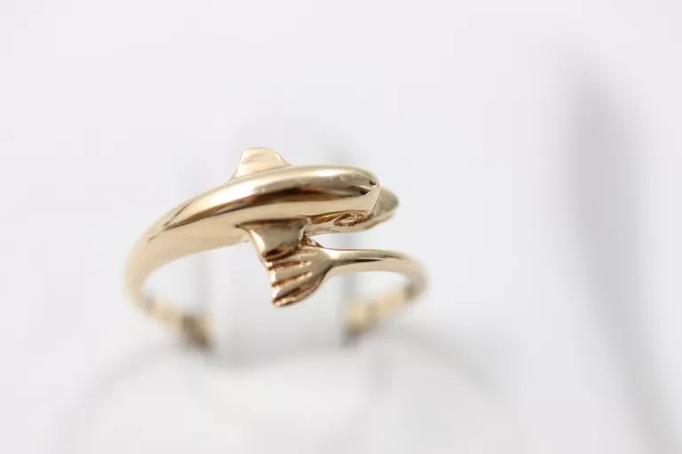 zloty-pierscionek-delfin-585-193g-r12-komisji-edukacji-narodowej-96u14-warszawa