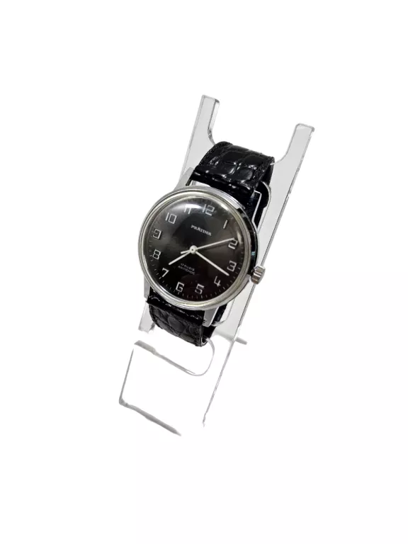 ZEGAREK MECHANICZNY MĘSKI PRATINA 17 RUBIS ANTICHOC VINTAGE 0446267