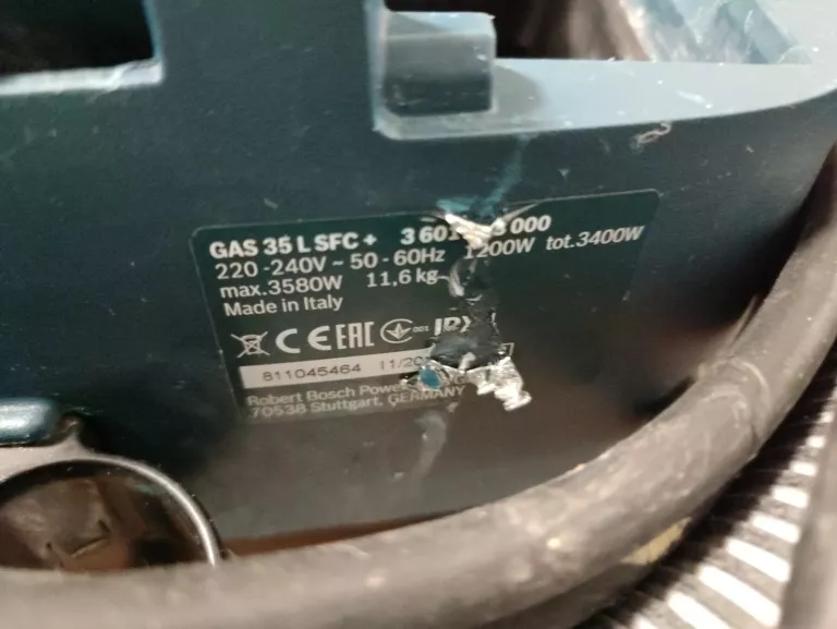 ODKURZACZ BOSCH GAS 35 L SFC+ PROFESSIONAL
