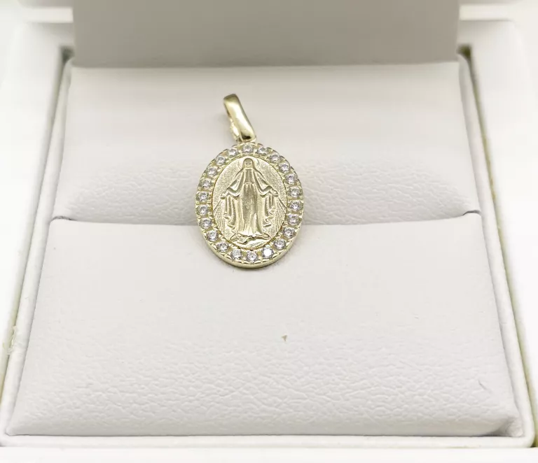 ZŁOTA ZAWIESZKA Z MATKĄ BOSKĄ P585 1,44G