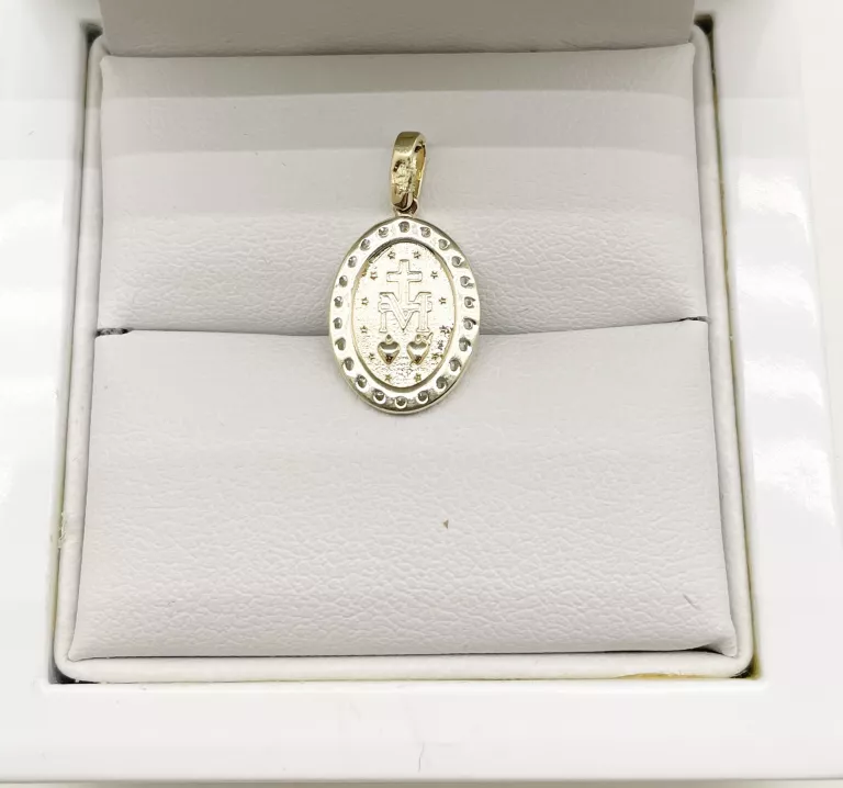 ZŁOTA ZAWIESZKA Z MATKĄ BOSKĄ P585 1,44G