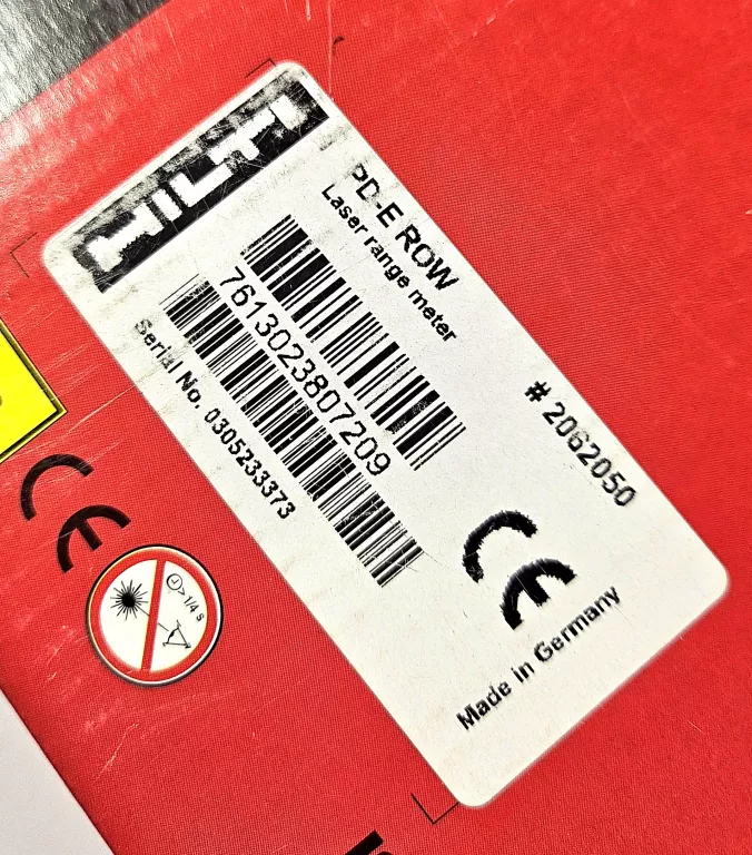 DALMIERZ LASEROWY HILTI PD-E KOMPLET STAN IDEALNY
