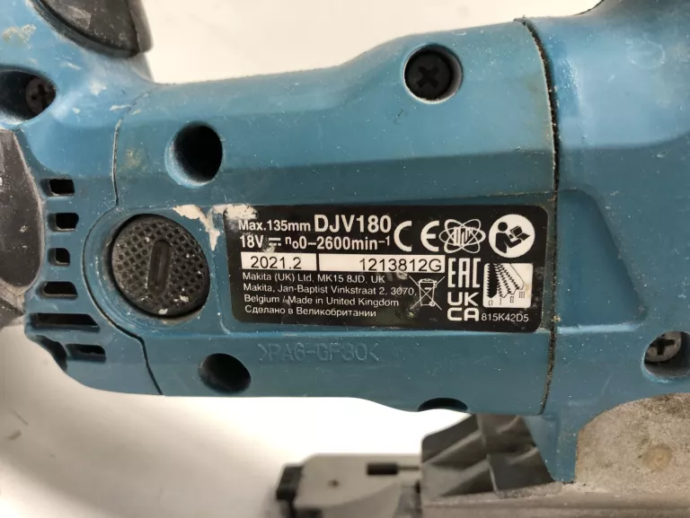 WYRZYNARKA MAKITA DJV180Z 18V AKU 3AH