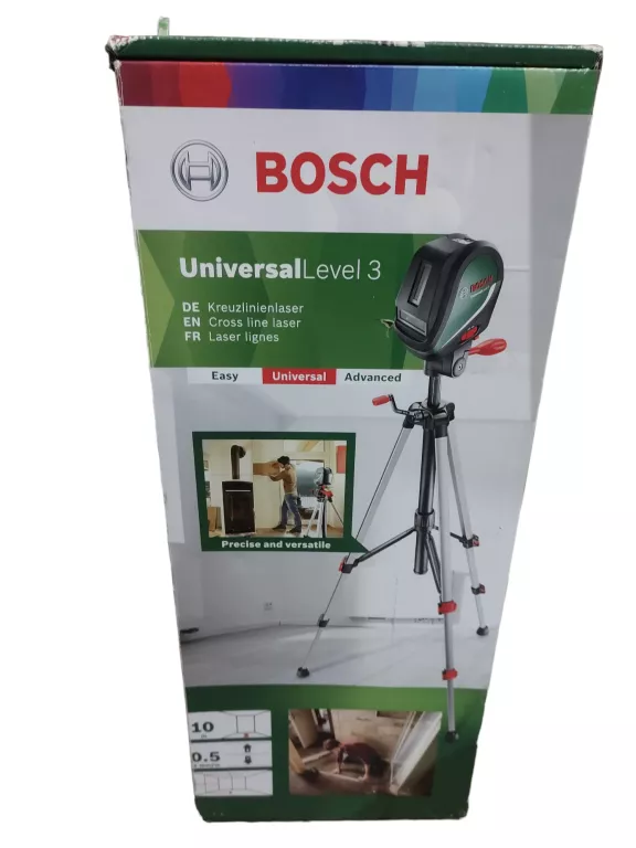 NIWELATOR BOSCH UNIVERSALLEVEL 3 UDZKODZONY