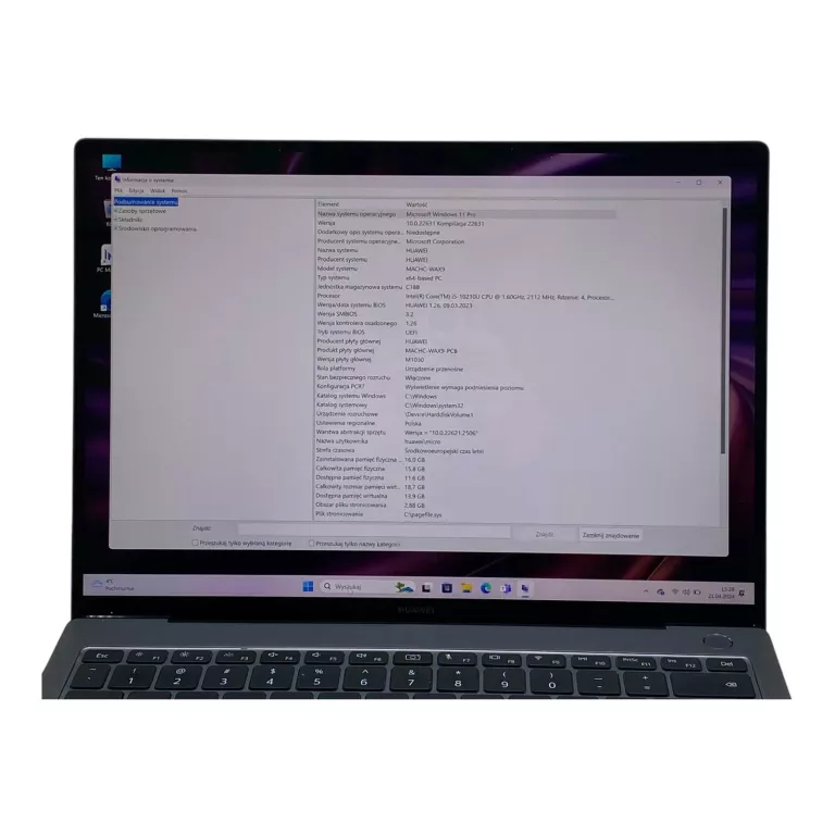 HUAWEI MATEBOOK X PRO - I5-10210U/16GB RAM/ 512GB