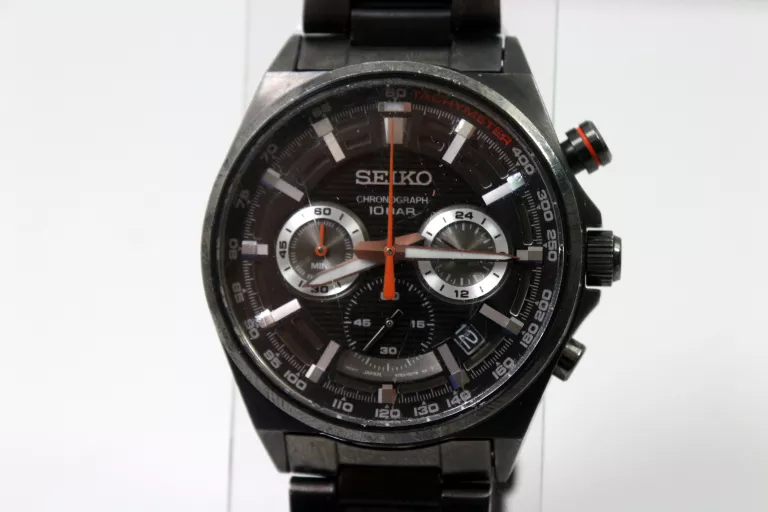 ZEGAREK SEIKO 8T63-00T0 CHRONOGRAPH 10 BAR BN