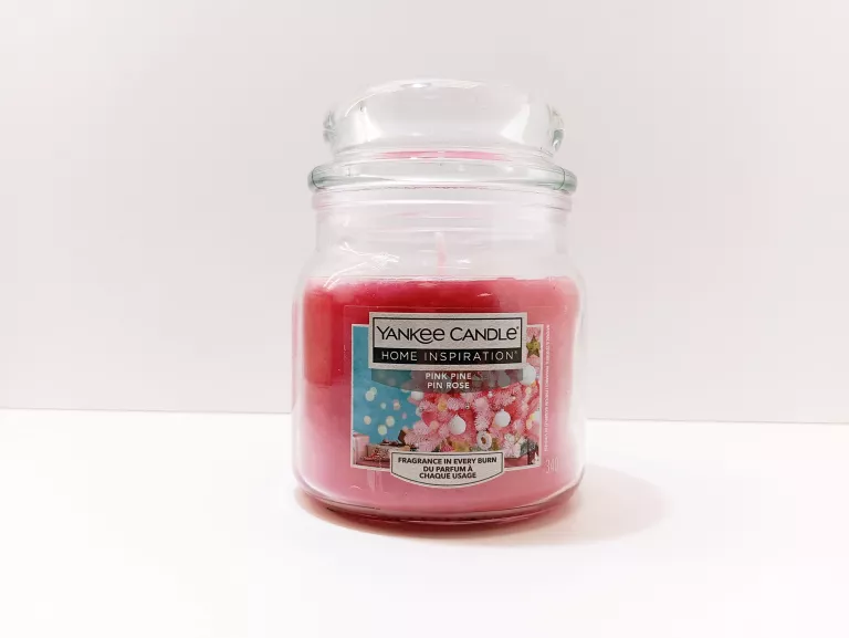 SWIECA ZAPACHOWA YANKEE CANDLE 340G PINK ROSE
