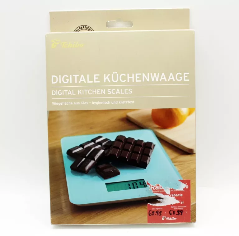 CYFROWA WAGA KUCHENNA TCHIBO