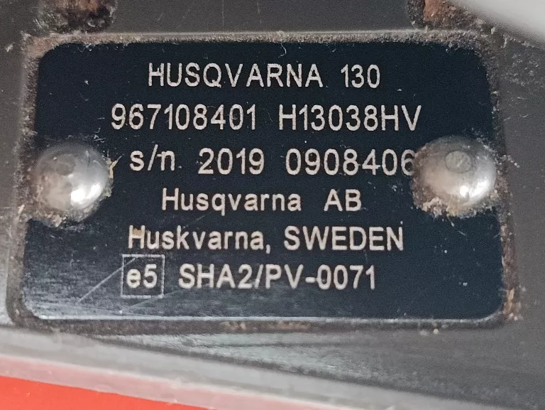 PILARKA SPALINOWA HUSQVARNA 130 2KM 2019R