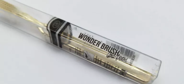 ZŁOTA SZCZOTECZKA DO ZĘBÓW WONDER BRUSH GOLD PLATED - MEDIUM