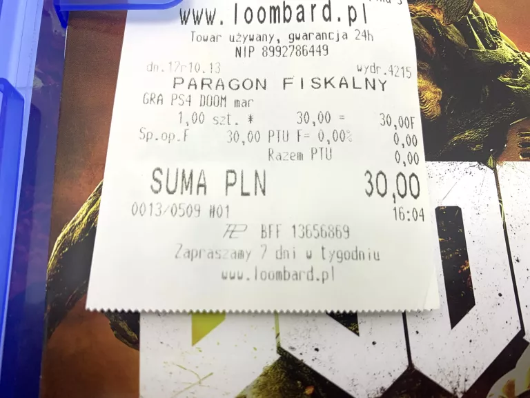 GRA PS4 DOOM
