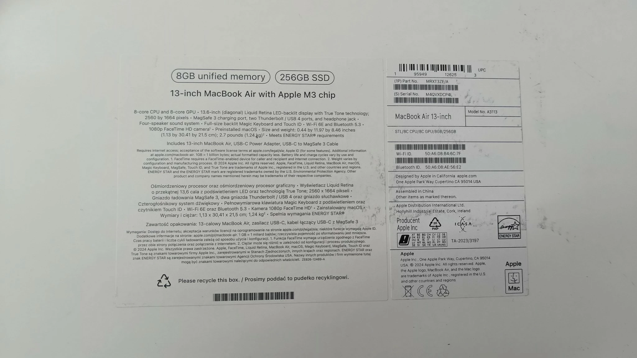 laptop-macbook-air-13-m3-2024-136-m3-8-gb-paragon-pudelko-kod-producenta-mrxt3zea