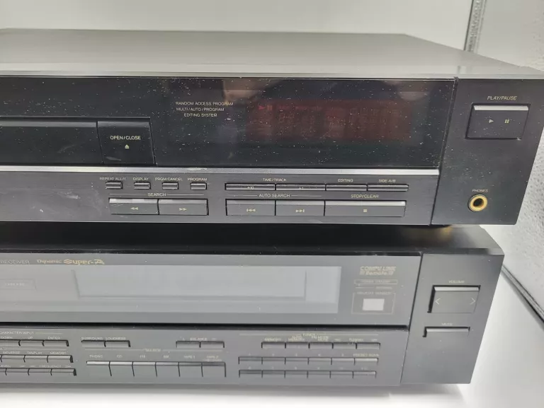 ODTWARZACZ  JVC XL-V211 + AMPLITUNER   JVC RX-501