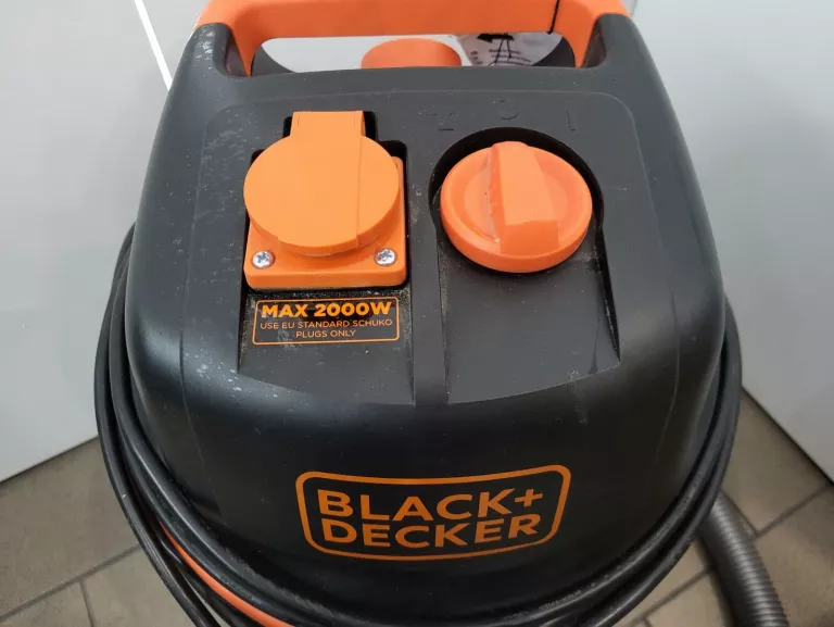 ODKURZACZ PRZEMYSŁOWY BLACK&DECKER BXVC20PE 1200 W //BEZ KONCÓWKI