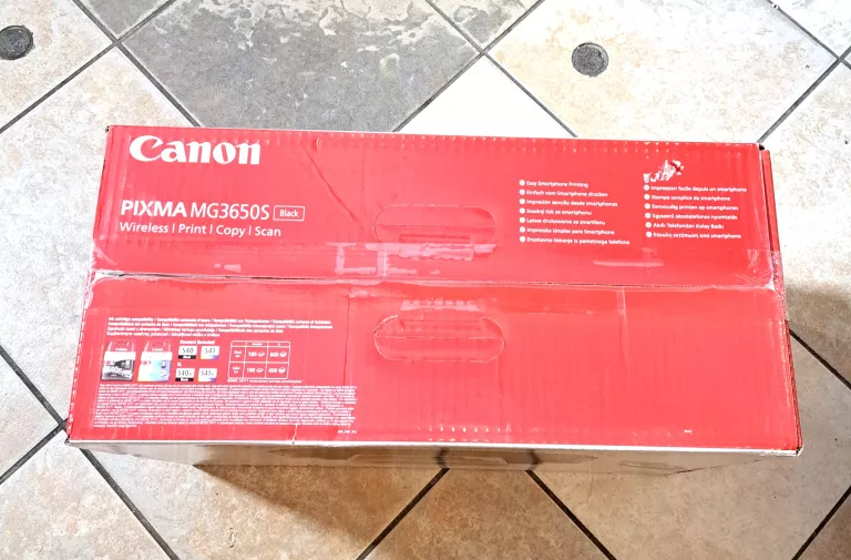 DRUKARKA CANON PIXMA MG3650S KOMPLET JAK NOWA!
