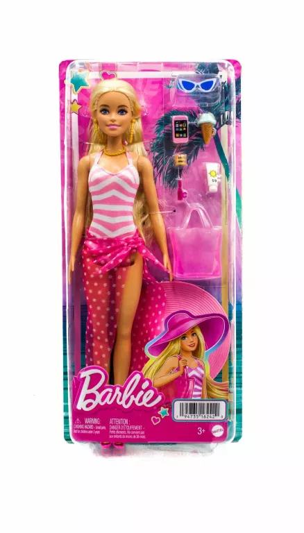 LALKA BARBIE NA PLAŻY HPL73