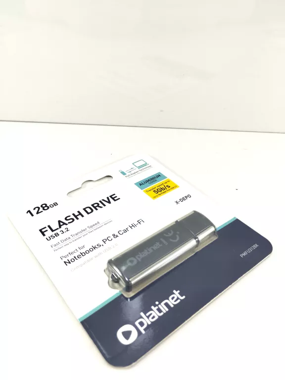 PENDRIVE PLATINET 128GB USB 3.2 X-DEPO