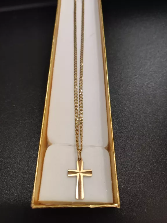 zloty-krzyzyk-585-stan-uzywany