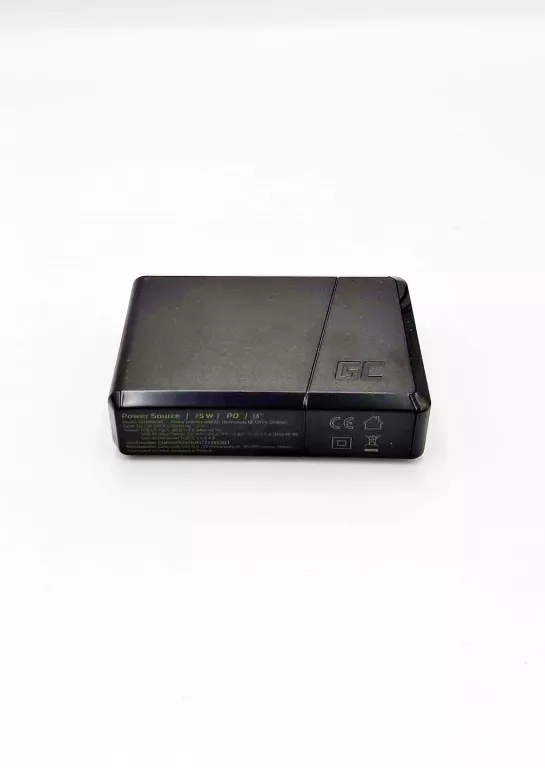 ŁADOWARKA SIECIOWA GREEN CELL POWER SOURCE , USB 3.1 TYP C, USB TYP C 75W