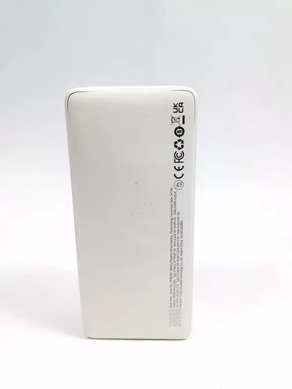 POWERBANK BASEUS 30000 MAH BIALY