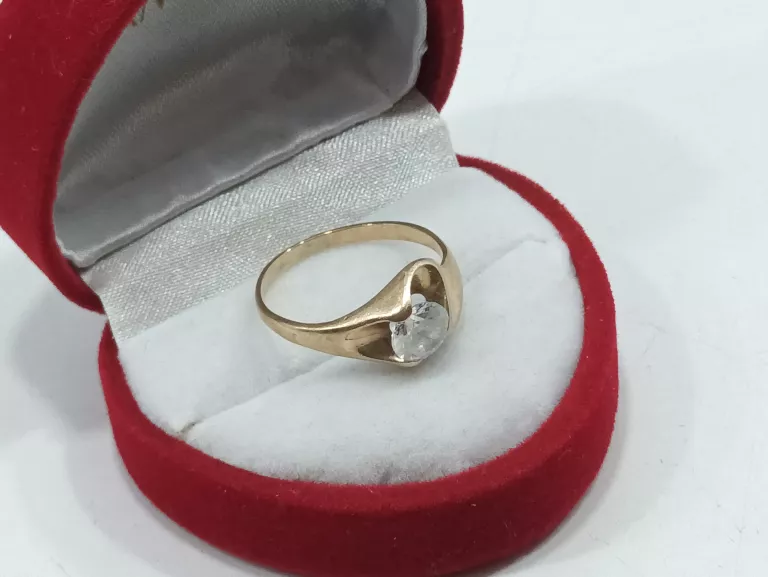 ŚLICZNY ZŁOTY PIERŚCIONEK 2,16G/PR 333/R15